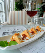 Load image into Gallery viewer, White Celery Tray / Dish 14" inch X 4.5" inch | 35 X 11 Cm
