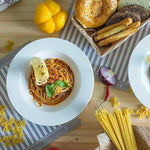 Load image into Gallery viewer, White Soup Plate 9" inch | 23 Cm 20 Oz | 585 Ml

