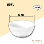 Load image into Gallery viewer, White Bowl 6.5" inch | 16 Cm 31 Fl Oz | 930 Ml
