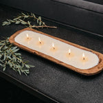 Load image into Gallery viewer, 5-Wick Dough Bowl Soy Candle - Pomme Cider
