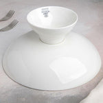 Load image into Gallery viewer, White Fruit Vase 9.5" inch X 4.5" inch |In Colour Box
