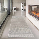 Load image into Gallery viewer, Tigri Aztec Ivory &amp; Gray 2318 Area Rug
