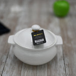 Load image into Gallery viewer, Set Of 2 White Baking Pot 21 Oz | 620 Ml
