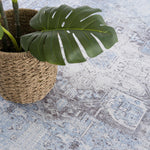 Load image into Gallery viewer, Aqua Rosman Washable Area Rug
