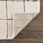 Load image into Gallery viewer, Keanu Black &amp; White Area Rug - Clearance
