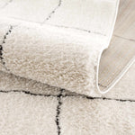 Load image into Gallery viewer, Keanu Black &amp; White Area Rug - Clearance

