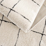 Load image into Gallery viewer, Keanu Black &amp; White Area Rug - Clearance
