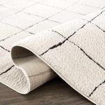 Load image into Gallery viewer, Keanu Black &amp; White Area Rug - Clearance
