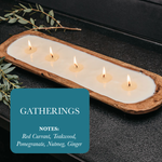 Load image into Gallery viewer, 5-Wick Dough Bowl Soy Candle - Gatherings
