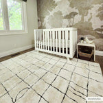 Load image into Gallery viewer, Keanu Black &amp; White Area Rug - Clearance
