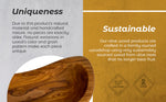 Load image into Gallery viewer, Mediterranean Olive Wood Multi-Purpose Bowl
