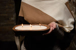 Load image into Gallery viewer, 3-Wick Dough Bowl Soy Candle - Pomme Cider
