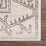 Load image into Gallery viewer, Divya Cream &amp; Charcoal Area Rug

