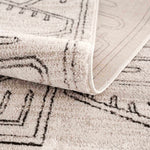 Load image into Gallery viewer, Divya Cream &amp; Charcoal Area Rug
