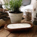 Load image into Gallery viewer, 3-Wick Dough Bowl Soy Candle - Pomme Cider
