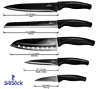 Load image into Gallery viewer, Kitchen Knife Set Kit | Black Magnetic Rack &amp; Sharpener
