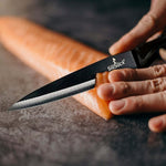 Load image into Gallery viewer, Kitchen Knife Set Kit | Black Magnetic Rack &amp; Sharpener
