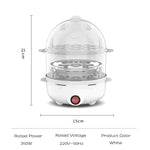 Load image into Gallery viewer, Multifunction Double Layers Egg Boiler
