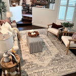 Load image into Gallery viewer, Tigried Ivory &amp; Gray 2315 Area Rug - Clearance
