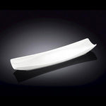 Load image into Gallery viewer, White Celery Tray / Dish 14" inch X 4.5" inch | 35 X 11 Cm
