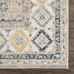 Load image into Gallery viewer, Brend Blue Medallion Area Rug
