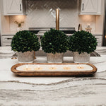 Load image into Gallery viewer, 5-Wick Dough Bowl Soy Candle - By The Fire
