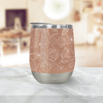 Load image into Gallery viewer, Copper Magnolia Wine Tumbler
