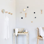 Load image into Gallery viewer, Geometric Beech Coat Hook - Set of 2
