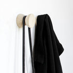 Load image into Gallery viewer, Geometric Beech Coat Hook - Set of 3
