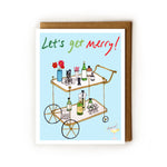 Load image into Gallery viewer, Let's Get Merry! - Blank Card
