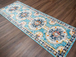 Load image into Gallery viewer, Tigried Turquoise 2308 Area Rug - Clearance
