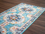 Load image into Gallery viewer, Tigried Turquoise 2308 Area Rug - Clearance
