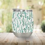 Load image into Gallery viewer, Eucalyptus Watercolor Stemless Wine Tumbler
